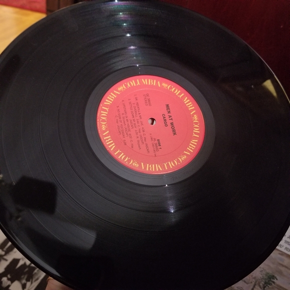 Men At Work Cargo Vinyl LP 80s Album - Picture 8 of 9